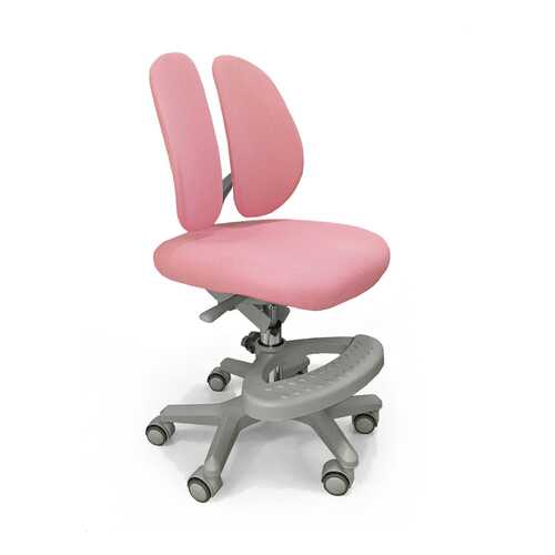 Детское кресло Mealux EVO Mio-2 Y-408 цвет обивки: розовый, цвет каркаса: серый в Едим Дома