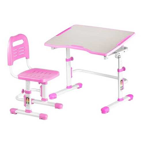 Парта со стулом Fun Desk Vivo 2, Pink в Едим Дома