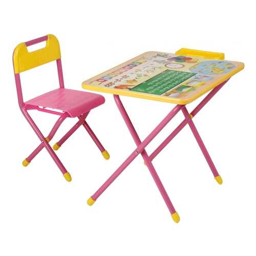 Комплект детской мебели Дэми №1 Глобус Розовый в Едим Дома