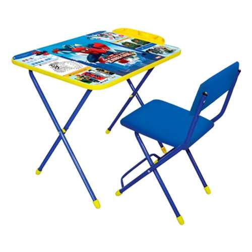 Комплект детской мебели Ника Marvel-2. Великий Человек -Паук голубой в Едим Дома
