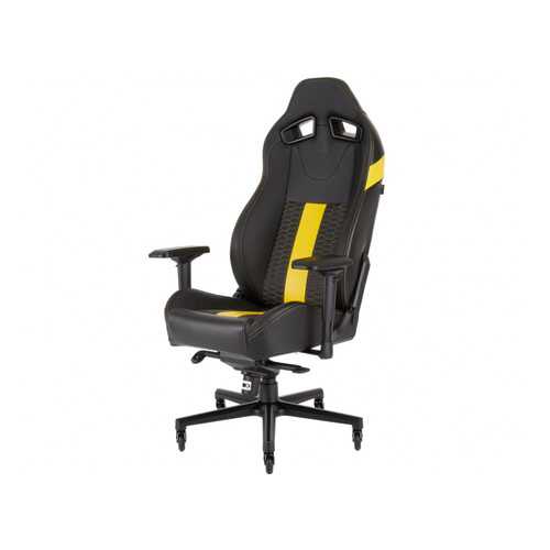 Игровое кресло Corsair GamingT2 Road Warrior CF-9010010-WW, черный/желтый в Едим Дома