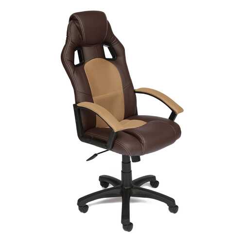 Игровое кресло TetChair Driver, коричневый в Едим Дома