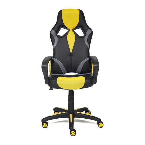 Игровое кресло TetChair Runner, желтый/черный в Едим Дома