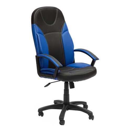 Игровое кресло TetChair Twister, синий/черный в Едим Дома