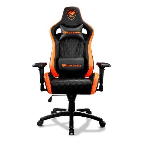 Кресло игровое Cougar ARMOR-S, черный/оранжевый в Едим Дома