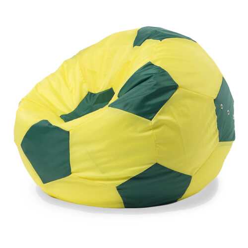 Комплект чехлов Кресло-мешок мяч XXL, Оксфорд Желтый и зеленый в Едим Дома