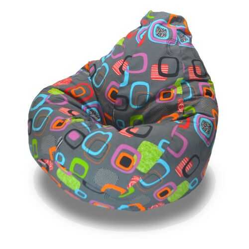 Кресло-мешок DreamBag Мумбо II, размер XL, жаккард, разноцветный в Едим Дома