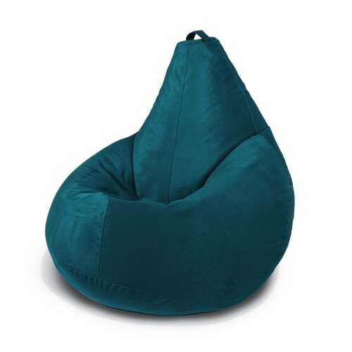 Кресло-мешок груша MyPuff, размер Комфорт, мебельная ткань, глубокая бирюза в Едим Дома