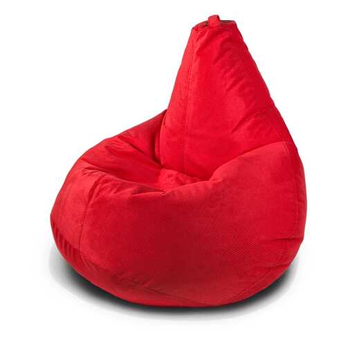 Кресло-мешок груша MyPuff, размер Стандарт, мебельная ткань, красный в Едим Дома