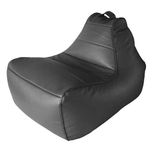 Кресло-мешок Папа Пуф Modern Lounger Black, размер L, экокожа, черный в Едим Дома