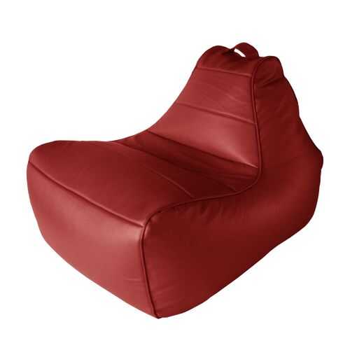Кресло-мешок Папа Пуф Modern Lounger Bordo, размер L, экокожа, бордовый в Едим Дома