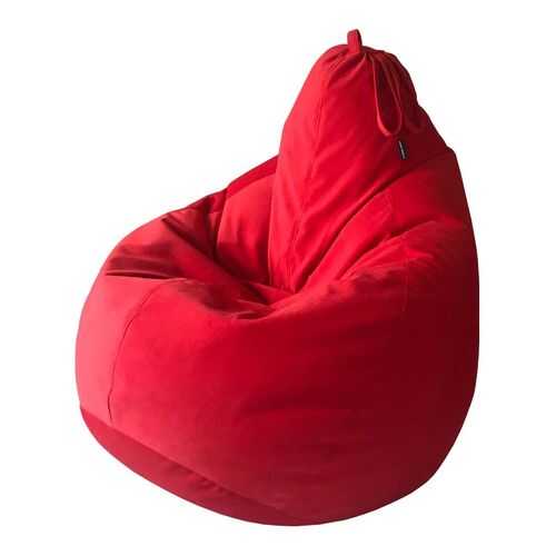 Кресло-мешок Папа Пуф Велюр Красный, размер XXL, велюр, красный в Едим Дома