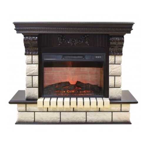 Современный камин для загородного дома Real-Flame Gracia 25'5/24 AO с очагом Irvine 24 в Едим Дома