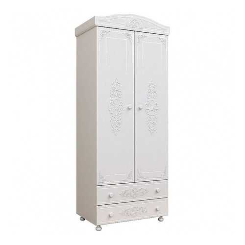 Платяной шкаф Компасс-мебель Ассоль АС-02 KOM_AC02 83,2x50x206, белое дерево в Едим Дома