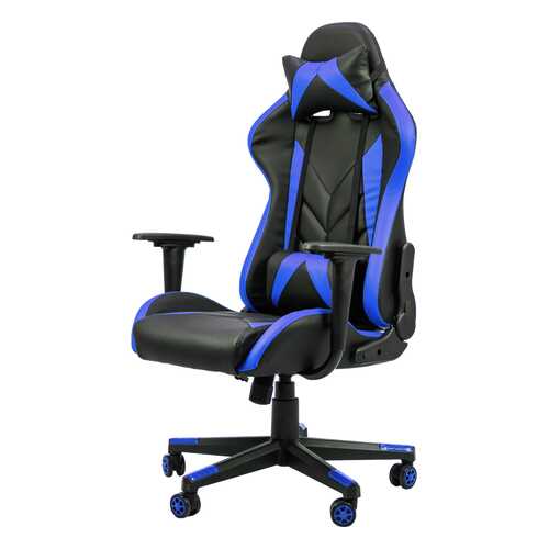 Игровое кресло Raybe K-5903 1066655, синий/черный в Едим Дома