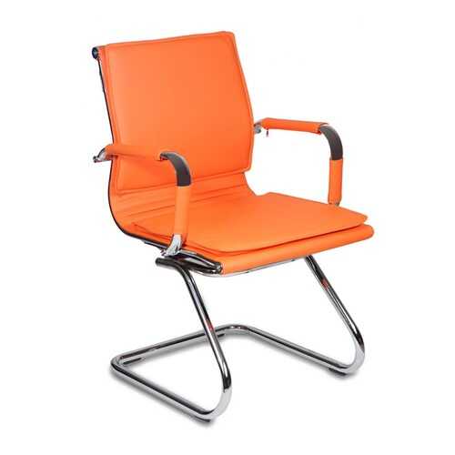 Компьютерное кресло Бюрократ 843288 CH-993-LOW-V/Orange 55х62.5х89 см, оранжевый/хром в Едим Дома