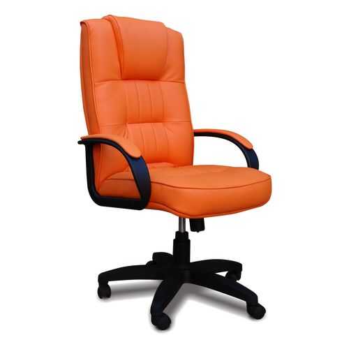 Кресло Tutkresla Q-28 MP, кожа оранжевая в Едим Дома