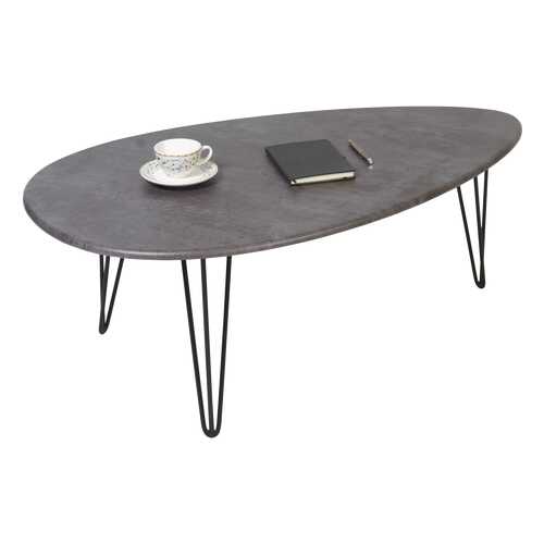 Журнальный столик Мебелик Шеффилд 2581 120х70х44,6 см, серый бетон в Едим Дома