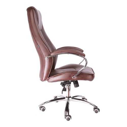 Компьютерное кресло Long TM/Экокожа коричневая в Едим Дома