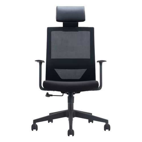 Компьютерное кресло Трэнд/Сетка черная/ткань черная в Едим Дома